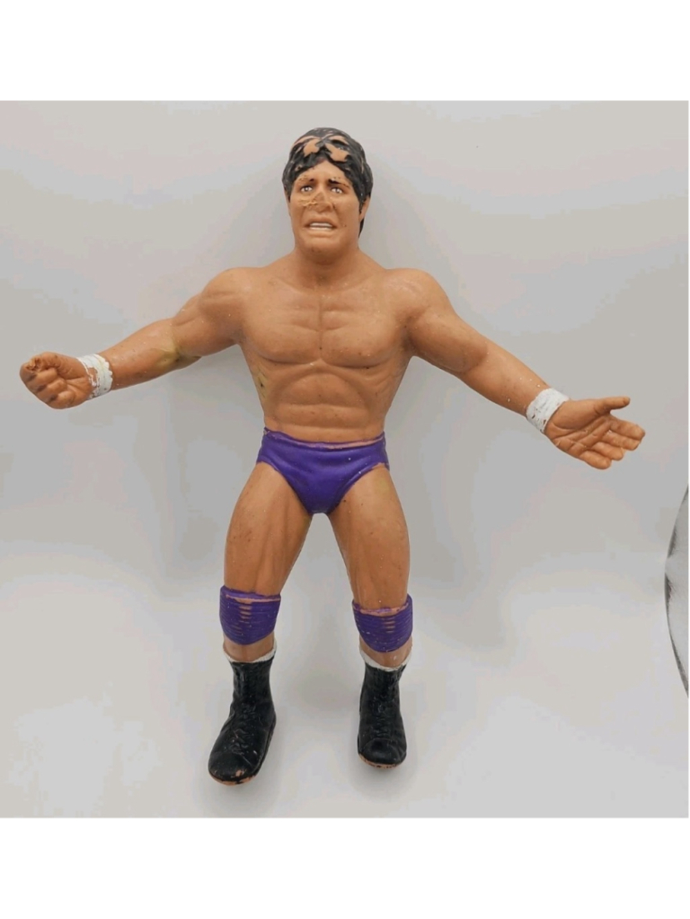 Tito Santana 1986 WWF LJN Titan Sports 8" Vintage Wrestling Action Figure